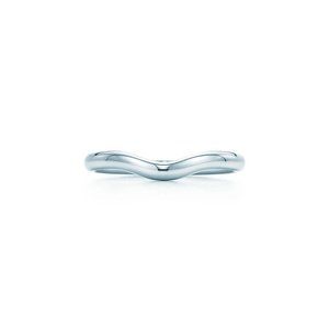 Tiffany & Co. Silver Peretti Wedding Band Ring